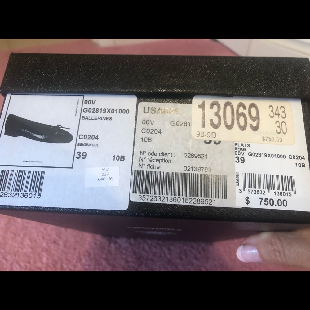 Chanel ballet flats
